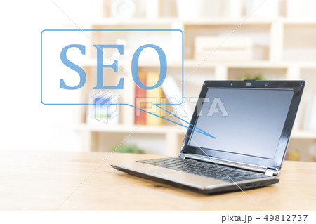 SEO対策イメージ インターネット パソコン SEO対策イメージ インターネット パソコン 49812737