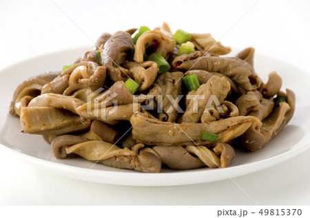 沖縄料理　豚中身イリチャー（豚中身の炒め物） 49815370