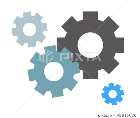歯車　ゼンマイ仕掛け　アイコン 49815670