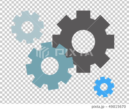 歯車　ゼンマイ仕掛け　アイコン 49815670