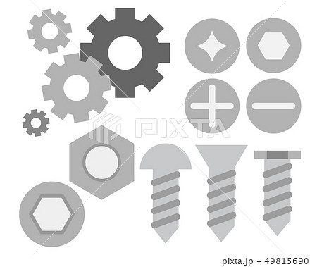 歯車 ゼンマイ仕掛け アイコン 歯車 ゼンマイ仕掛け アイコン 49815690