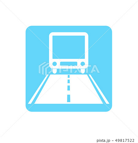 vector icon of luxury bus run on road or avenue 49817522