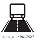 vector icon of luxury bus run on road or avenue 49817527
