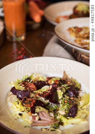 Healthy vegeterian food 49817583