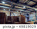 Warehouse with modern ventilation system full of 49819029
