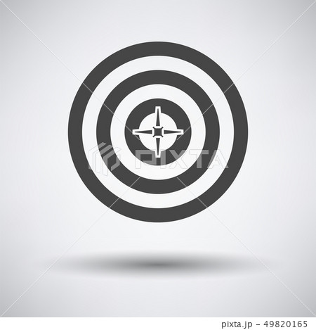 Target with Dart in Center Icon Target with Dart in Center Icon 49820165