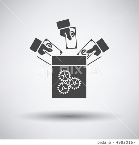 Crowdfunding Icon 49820167