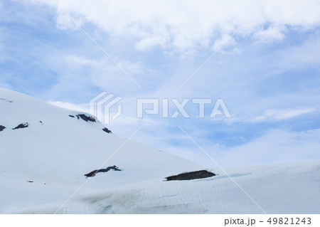 Spring mountains and sky 49821243