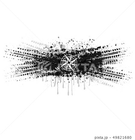 Black tire windrose 49821680