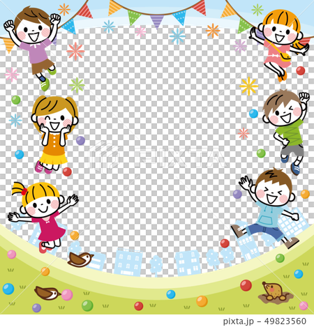 兒童的框架 49823560