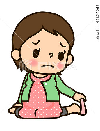 妊婦さん 靴下が穿きにくい 妊婦さん 靴下が穿きにくい 49826063