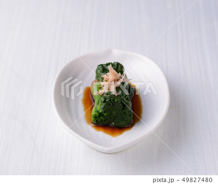 ほうれん草のお浸し ほうれん草のお浸し 49827480