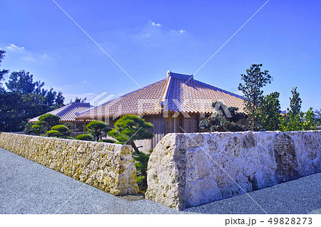 沖縄の住宅街 49828273