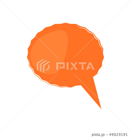 Isolated comic bubble chat Isolated comic bubble chat 49829191