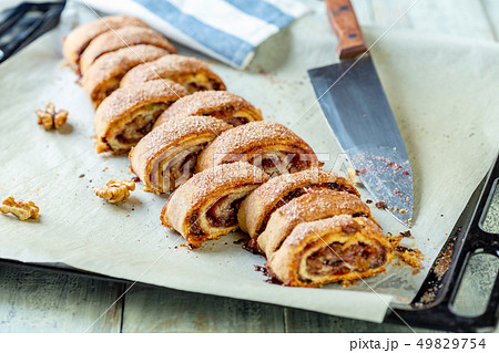 Rugelach is a traditional dessert of Jewish 49829754