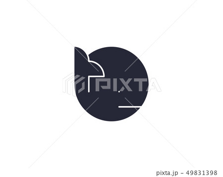 Whale vector icon. Ocean logo design element. Whale vector icon. Ocean logo design element. 49831398