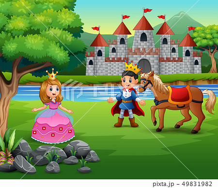 prince princess cartoon