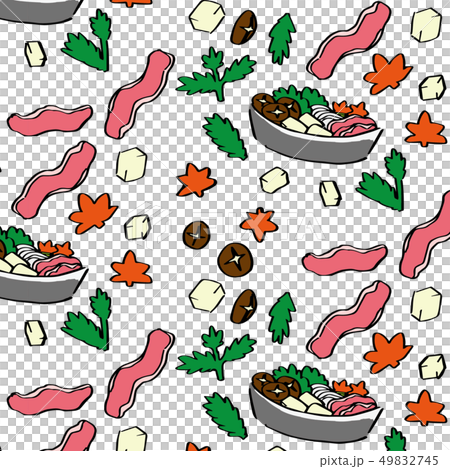Sukiyaki Seamless 49832745
