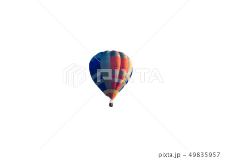 Colorful hot air balloon flying in annual festival Colorful hot air balloon flying in annual festival 49835957