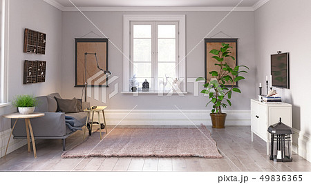modern interior design. 49836365