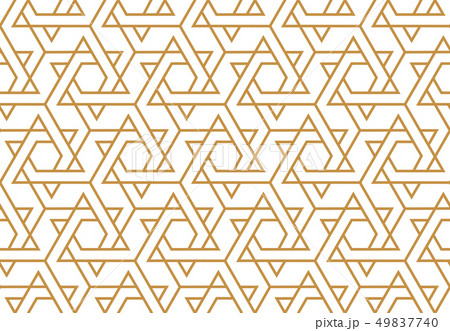 The geometric pattern with lines. Seamless 49837740