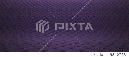 Quilted fabric surface. Purple velvet and black leather. Option 2 49840768