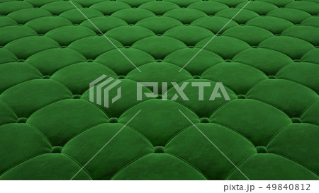 Quilted fabric surface. Festive green corduroy. Option 1 Quilted fabric surface. Festive green corduroy. Option 1 49840812