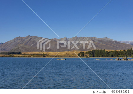 テカポ湖 ニュージーランドの絶景 テカポ湖 ニュージーランドの絶景 49843101