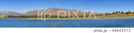 テカポポの絶景 パノラマ ニュージーランド テカポポの絶景 パノラマ ニュージーランド 49843573