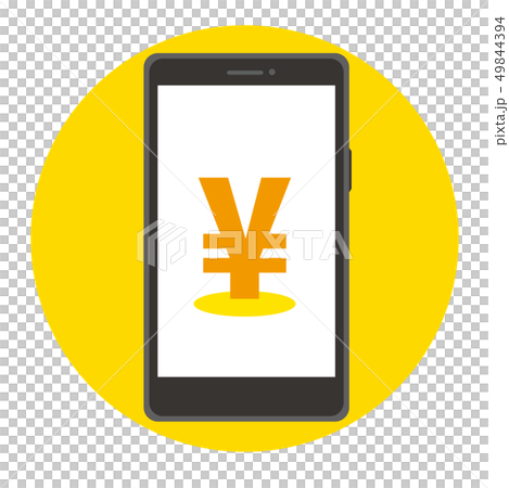 Smartphone electronic money Smartphone electronic money 49844394