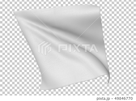 白旗比例為1 1 插圖素材 圖庫