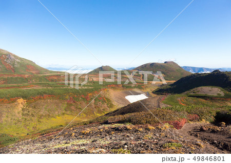 大雪山 紅葉 パノラマ 大雪山 紅葉 パノラマ 49846801