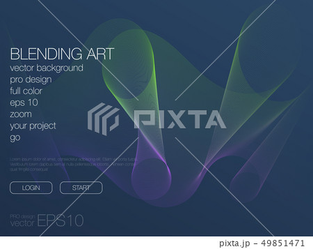 Abstract blend background. Template for web site 49851471