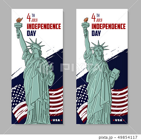 Independence Day of America leaflets templates Statue of Liberty Independence Day of America leaflets templates Statue of Liberty 49854117