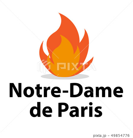 FRANCE - APRIL 15 2019 fire in the cathedral of Notre Dame FRANCE - APRIL 15 2019 fire in the cathedral of Notre Dame 49854776