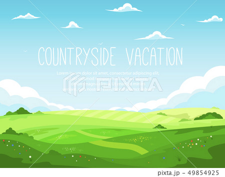 Ecotourism and countryside vacation 49854925