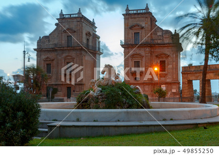 Palermo. Old city gate. Palermo. Old city gate. 49855250
