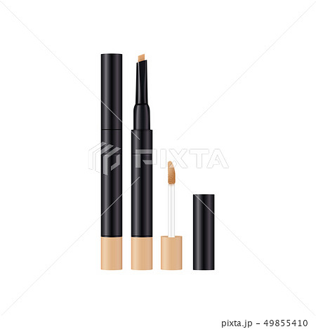 Concealer make up design template. 3d realistic Concealer make up design template. 3d realistic 49855410
