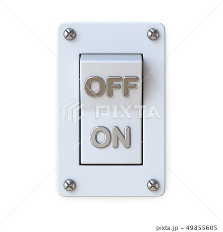 Switch on and off ON position 3D 49855605