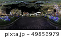 小さな街のイルミネーション360度写真(VR360°素材) 小さな街のイルミネーション360度写真(VR360°素材) 49856979