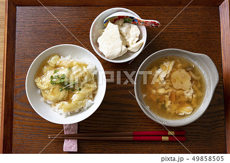 あんかけ湯葉丼と豆腐御膳 49858505