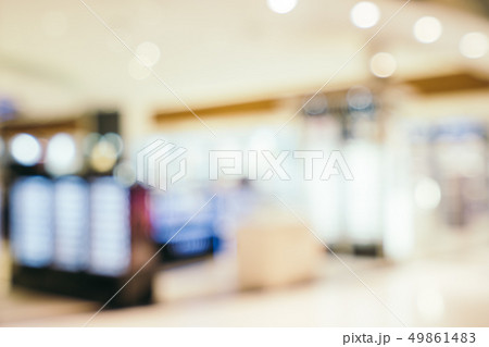 Abstract blur and defocused airport terminal interior Abstract blur and defocused airport terminal interior 49861483
