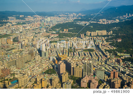 Beautiful architecture building taipei city 49861900