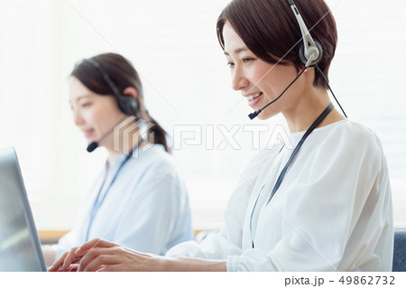 コールセンター　女性 49862732