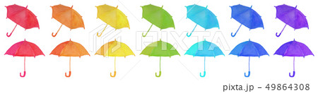 rainbow umbrella 49864308