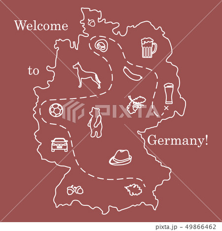 various symbols of Germany Travel and leisure. 49866462