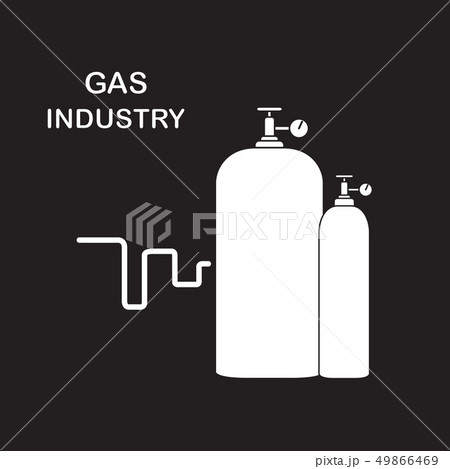 Gas cylinders Gas industry. Gas cylinders Gas industry. 49866469