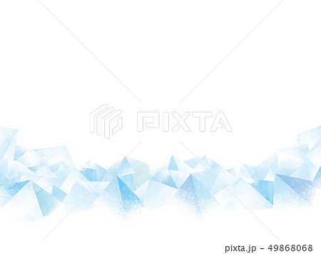 氷 背景イラストのイラスト素材