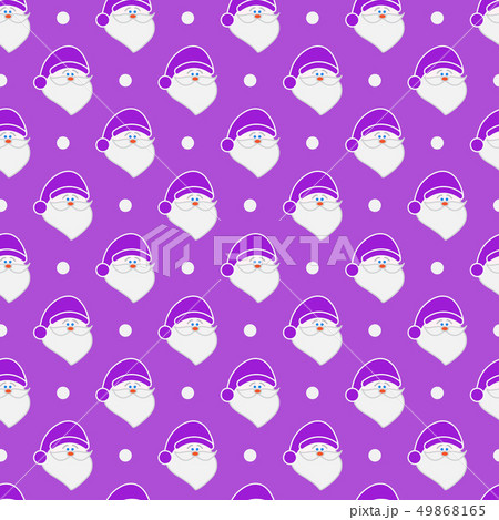 Christmas, New Year 2019 seamless pattern 49868165