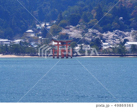 春の宮島 厳島神社 春の宮島 厳島神社 49869363